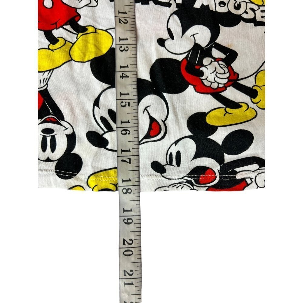 Disney Mickey Mouse Women's White Crop Top - Picture 5 of 5